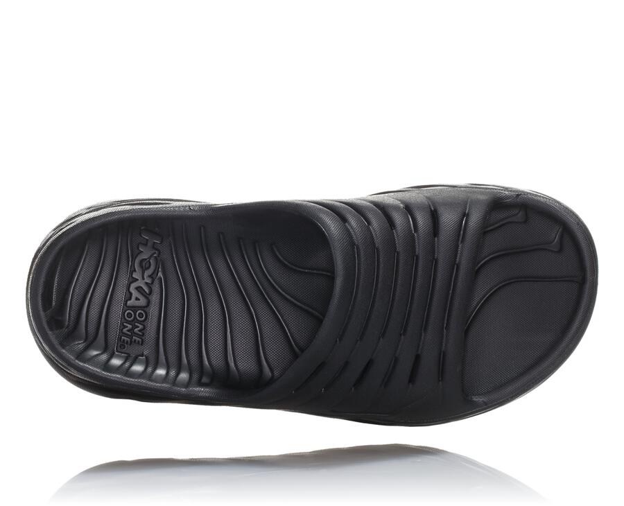 Hoka One One Slippers Heren - Ora Recovery - Zwart - QR9205741